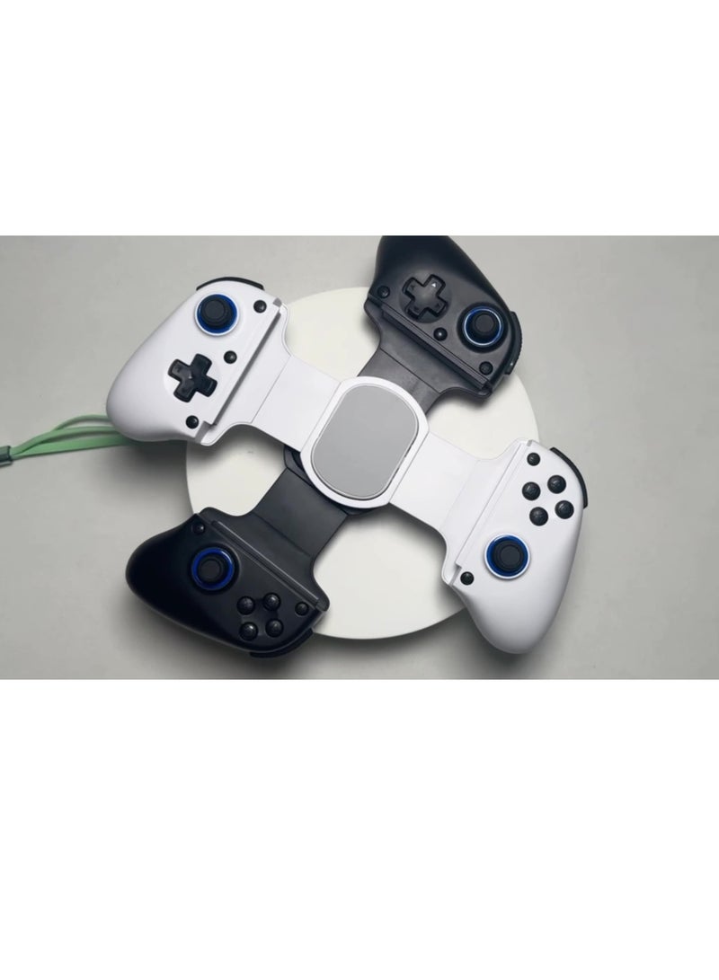 General Classic Wireless Gamepad D11 Stretch Bluetooth Gaming Controller Hall Linear Trigger 3D Joystick Dual Motor Vibration Turbo Burst Function Support Android iOS PC Switch  - Image 3