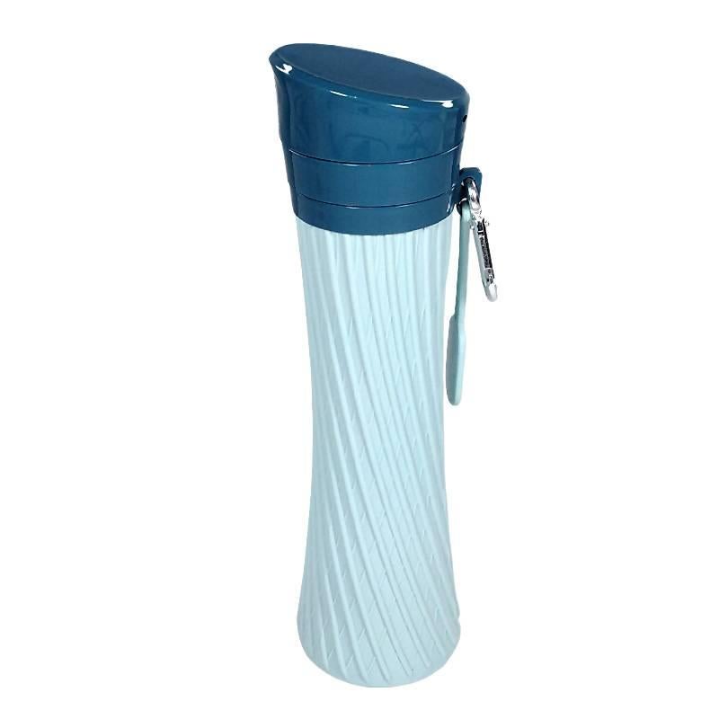 قارورة مياه رياضية باللون الأزرق - 500 ml للاستخدام المنزلي للسفر للاستخدام المتكرر - Image 1