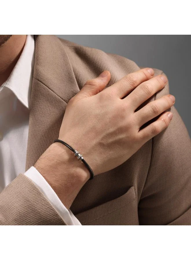 CERRUTI 1881  Flavio  Braided Bracelet for Men | Best Price UAE