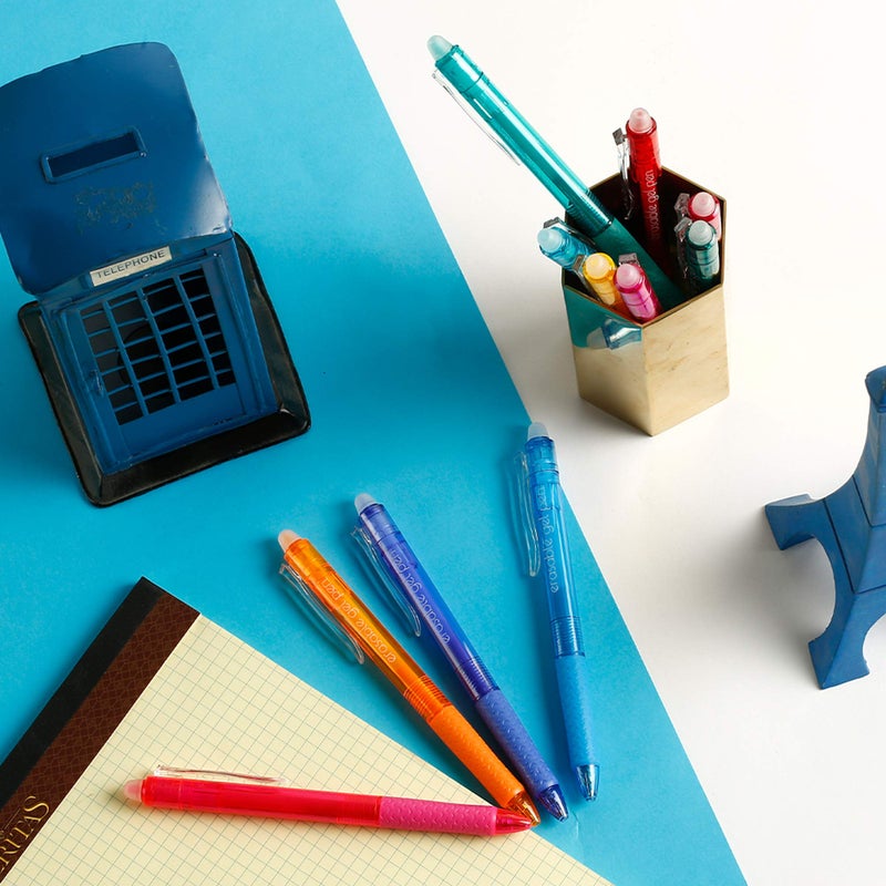 Vanstek 26 Colors Erasable Gel Pens, Retractable Erasable Pens Clicker, Fine Point(0.7), Make Mistakes Disappear, Premium Comfort Grip for Drawing Writing Planner and School Supplies - Image 5