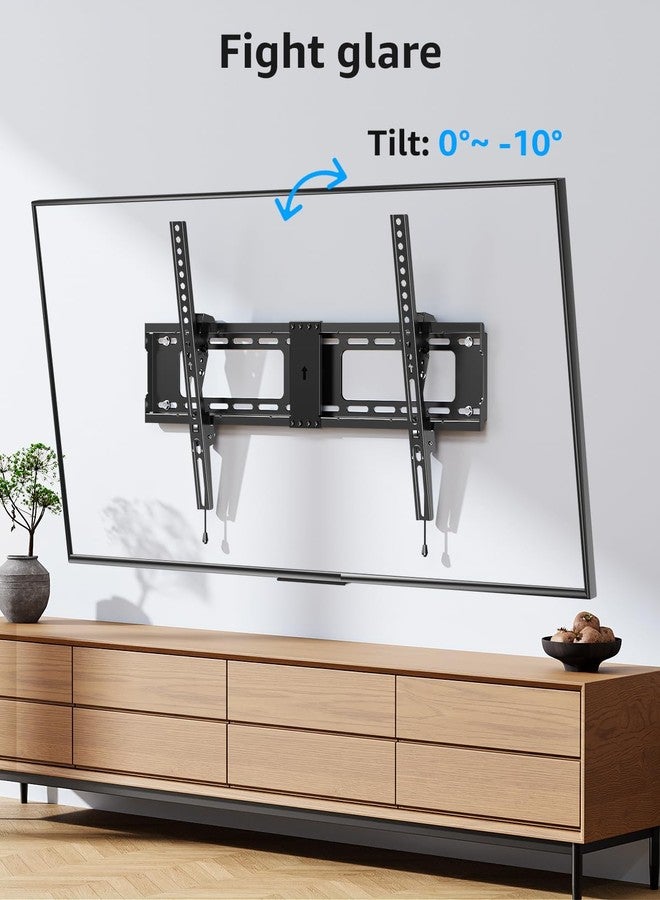 MOUNTUP TV Wall Mount Tilting TV Mount Bracket for Most 37-82 Inch Flat Screen/Curved Low Profile Wall Mount Saving Space Max VESA 600x400mm Hold up to 132 lbs Fit 16" 18" 24" Stud - Image 2