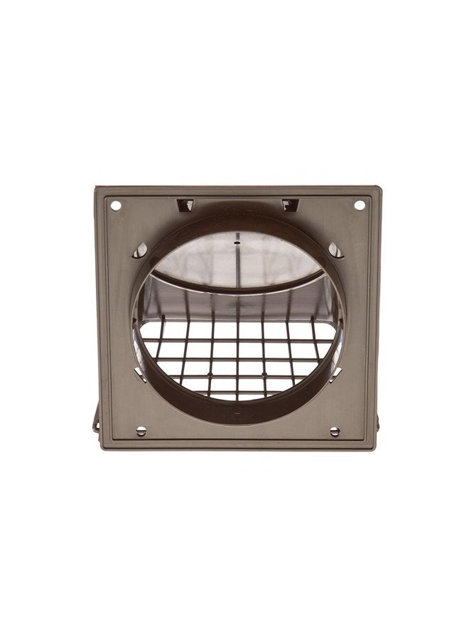 Lambro Industries, Inc. 4" Brown Plastic Preferred Hood Vent. Item 1471B - Image 3