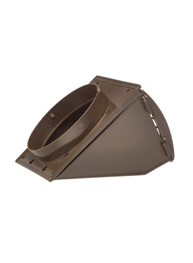 Lambro Industries, Inc. 4" Brown Plastic Preferred Hood Vent. Item 1471B - Image 2