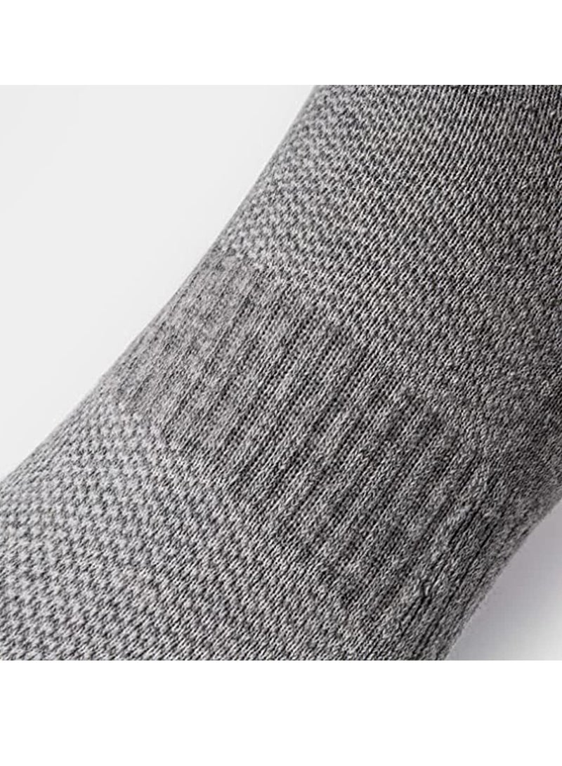 SYOSI Socks, Athletic Running Socks Low Cut Sports Tab Socks for Men and Women Sports Socks, Pure Cotton, Breathable, Comfortable, High-Quality Athletic Socks (6 Pairs) - Image 4