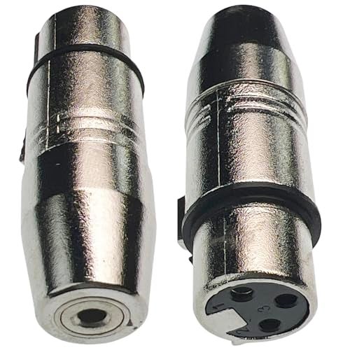 CESS XLR to 3.5mm Stereo Audio Adapter - Connects iPhone, iPad, or Other 3.5mm Devices to Powered Speakers - Image 1