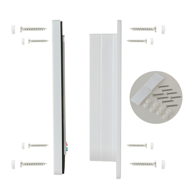 Cat Door 4 Way Locking Cat Door for Interior & Exterior Doors Interior Cat Flap for Pets Doors for Cat Easy Installation - Image 4