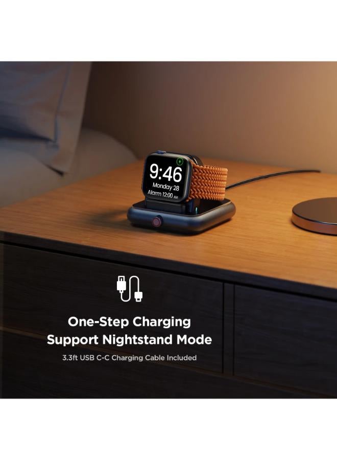 JR-WQW03 Wireless Watch Charger for iphone Watch series-Black Guaranteed by Agent Trust - Image 3