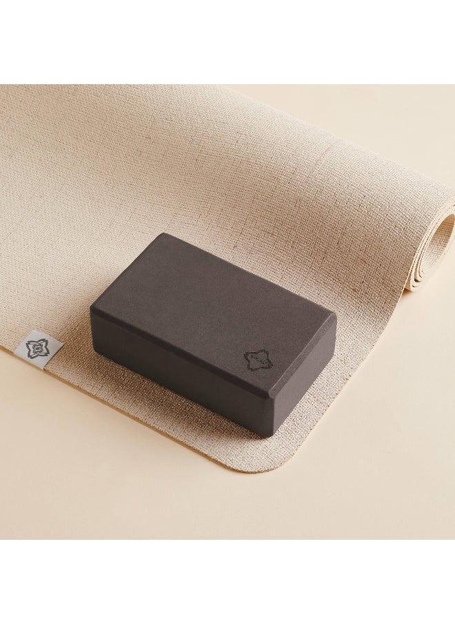 KIMJALY KIMJALY BY DECATHLON,Yoga Foam Block - Dark Grey  - Image 2