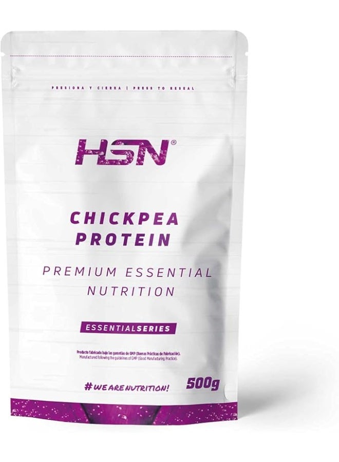 HSN Chickpea Protein | 100% Plant Based Protein | Full Aminogram | High Nutritional Value | Non-GMO, Vegan, Gluten Free, Lactose Free, Sugar Free | 500g - Image 1