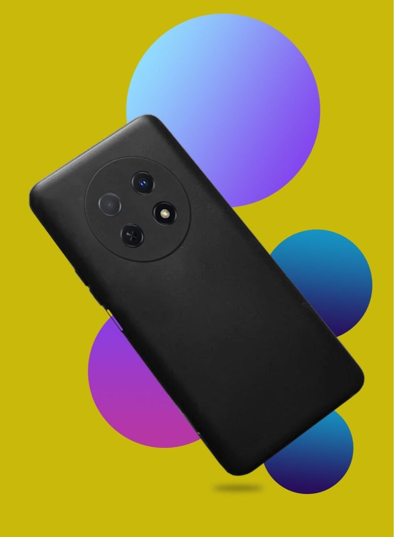 Techie Ultra Thin Liquid Layer Silicone TPU Camera Lens Protection Back Cover Case for Huawei Nova Y91 - Image 3