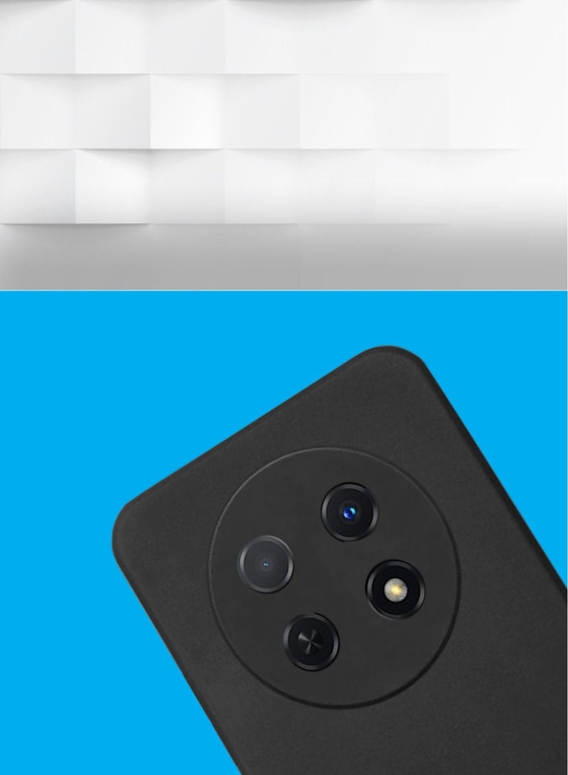 Techie Ultra Thin Liquid Layer Silicone TPU Camera Lens Protection Back Cover Case for Huawei Nova Y91 - Image 2