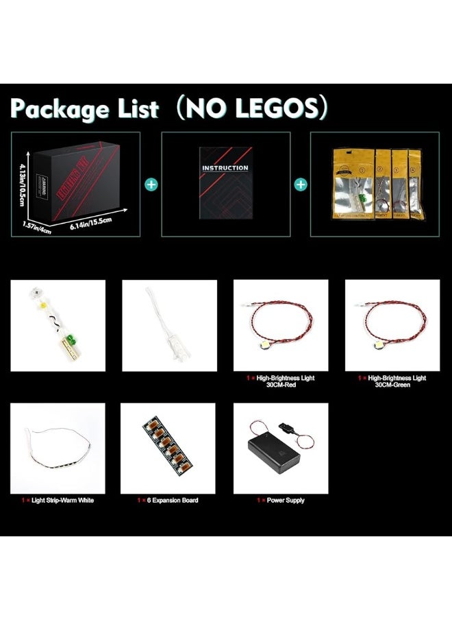 Vonado VONADO LED Light Kit for Lego Nook's Cranny & Rosie's House 77050 (No Models Only Light) Creative Lighting Set Accessories Compatible with Animal Crossing Lego 77050 Building Set  - Image 2