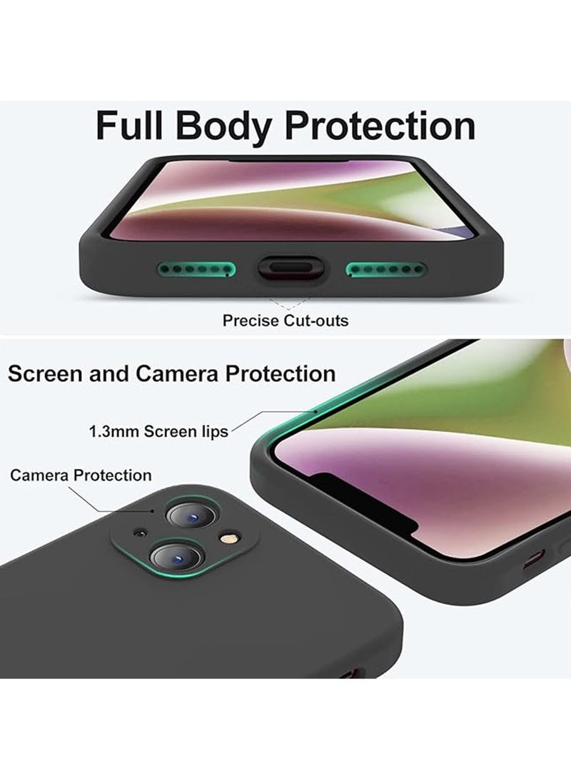 iPhone 15 Case, Upgraded Premium Silicone Back Cover, [Camera Protection] [Soft Anti-Scratch Microfiber Lining] Shockproof Phone Cover Lightweight, Smooth Finish - Image 4