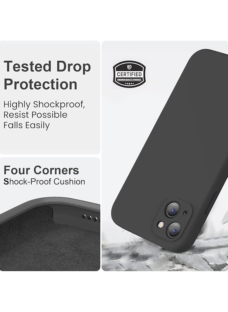 iPhone 15 Case, Upgraded Premium Silicone Back Cover, [Camera Protection] [Soft Anti-Scratch Microfiber Lining] Shockproof Phone Cover Lightweight, Smooth Finish - Image 5