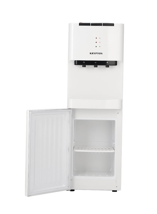 KRYPTON 3 Taps Water Dispenser with Cabinet |  Hot , Normal and  Cold water supply KNWD6076 White - Image 2