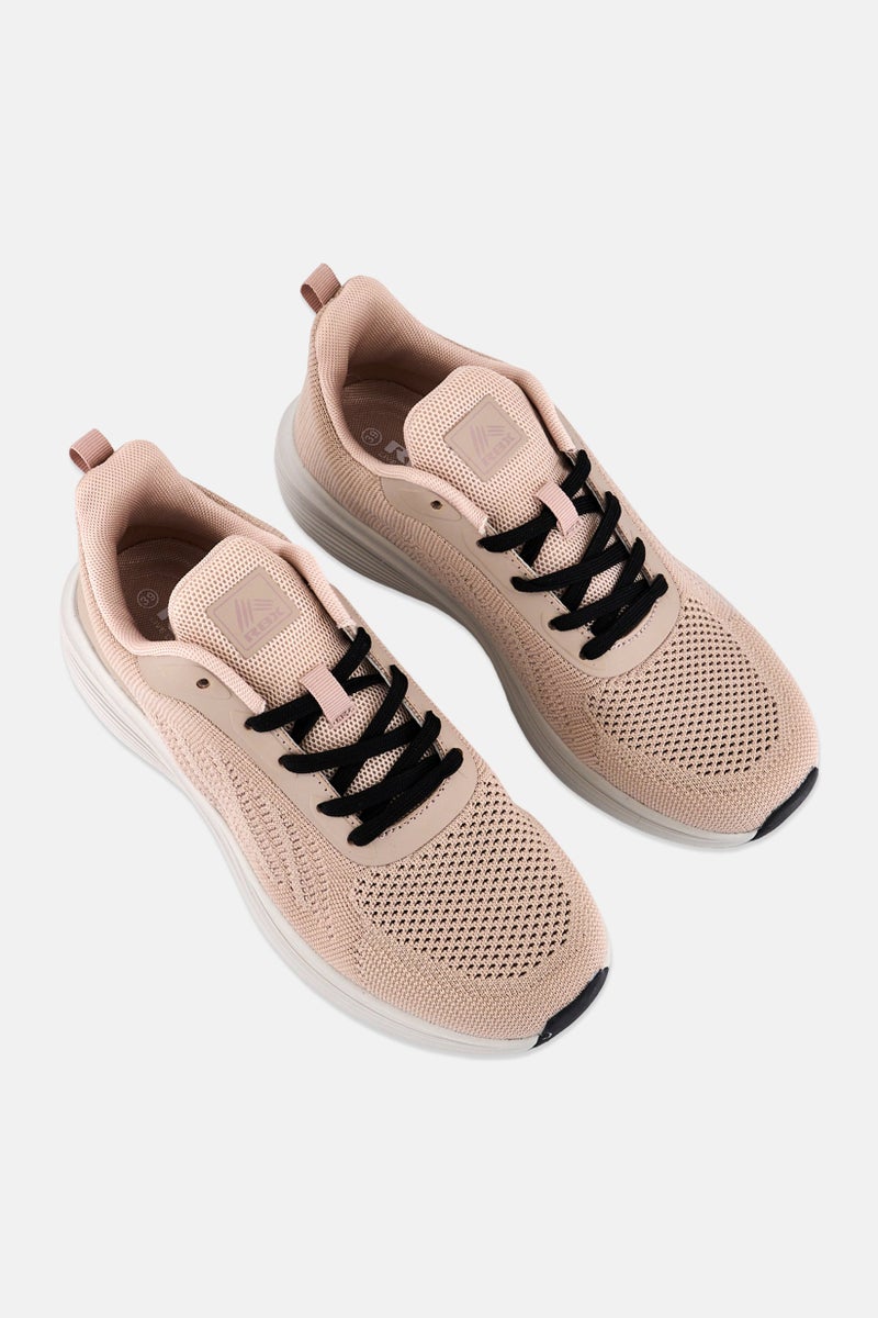 RBX Women Lace Up Hiking Shoes, Light Peach  - Image 4