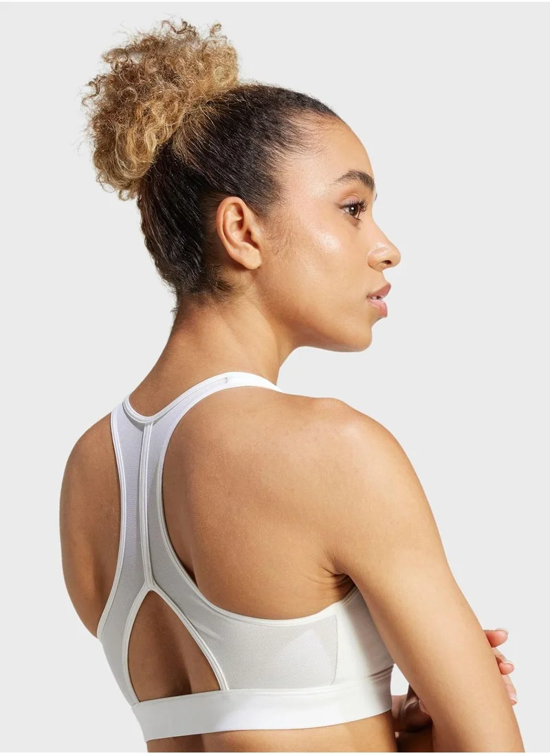 Adidas Powerreact Big Logo Graphic Bra