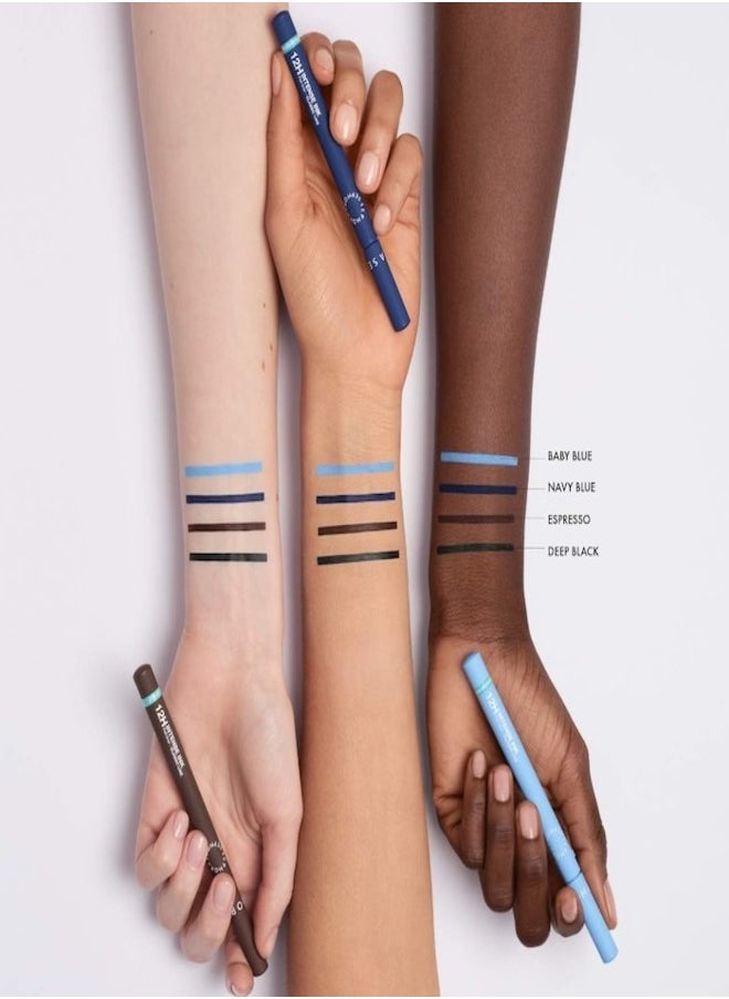 SEPHORA COLLECTION 12h Intense Ink Classic Line - Precise, Intense Felt-Tip Eyeliner 02 Espresso - Matte Dark Brown 1ml