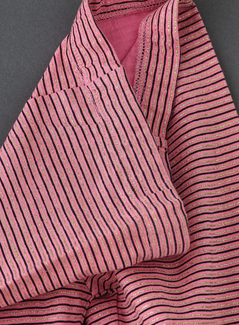 Jelliene Legging with lurex stripe