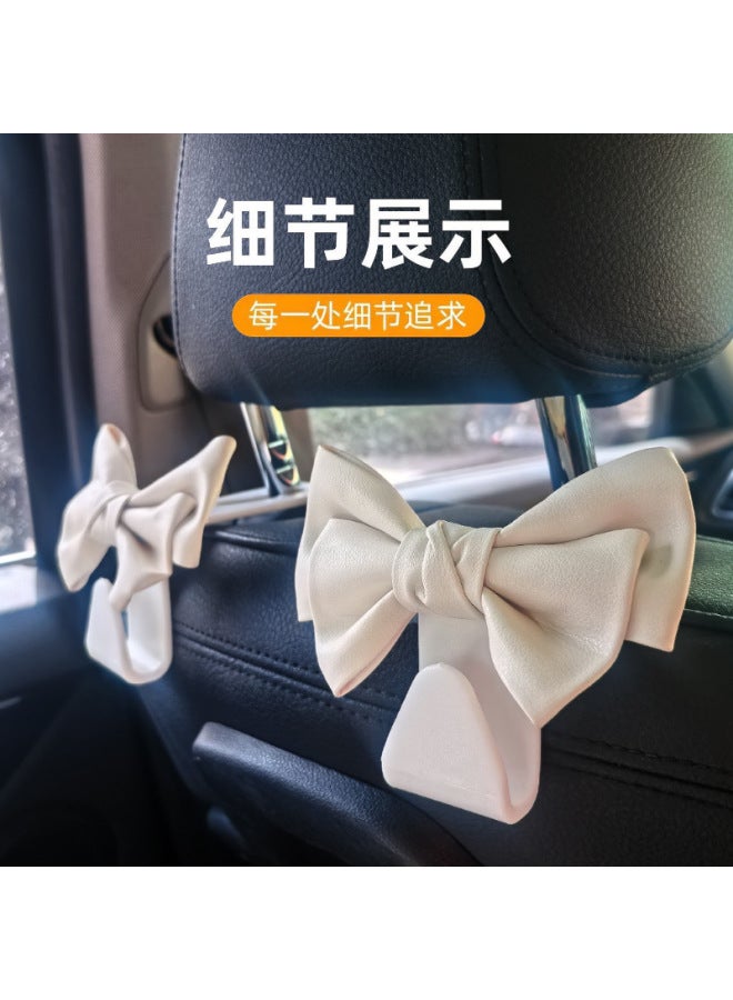 Car interior multifunctional rear hook creative interior female hook car hook car invisible seat back storage - Image 2