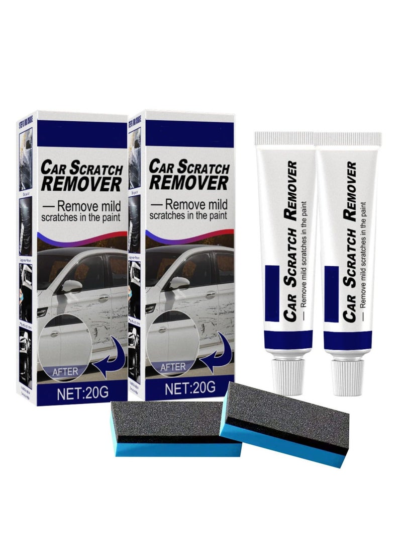 Y&D Professional Car Scratch Repair Agent, Auto Body Compound Polishing Grinding Paste, Remover, Quickly Repair, Not to Hurt the Paint Surface (2pcs)  - Image 1