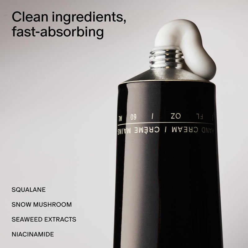 Salt & Stone Hand Cream for Women & Men | Black Rose & Oud | Hydrates, Nourishes & Softens Skin | Restores Dry Cracked Hands | Fast-Absorbing | Cruelty-Free & Vegan (2 fl oz) - Image 1