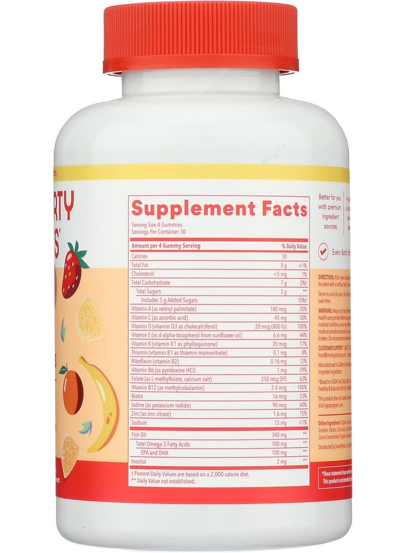SmartyPants Kids Multi & Omegas 120 Gummies - Image 2