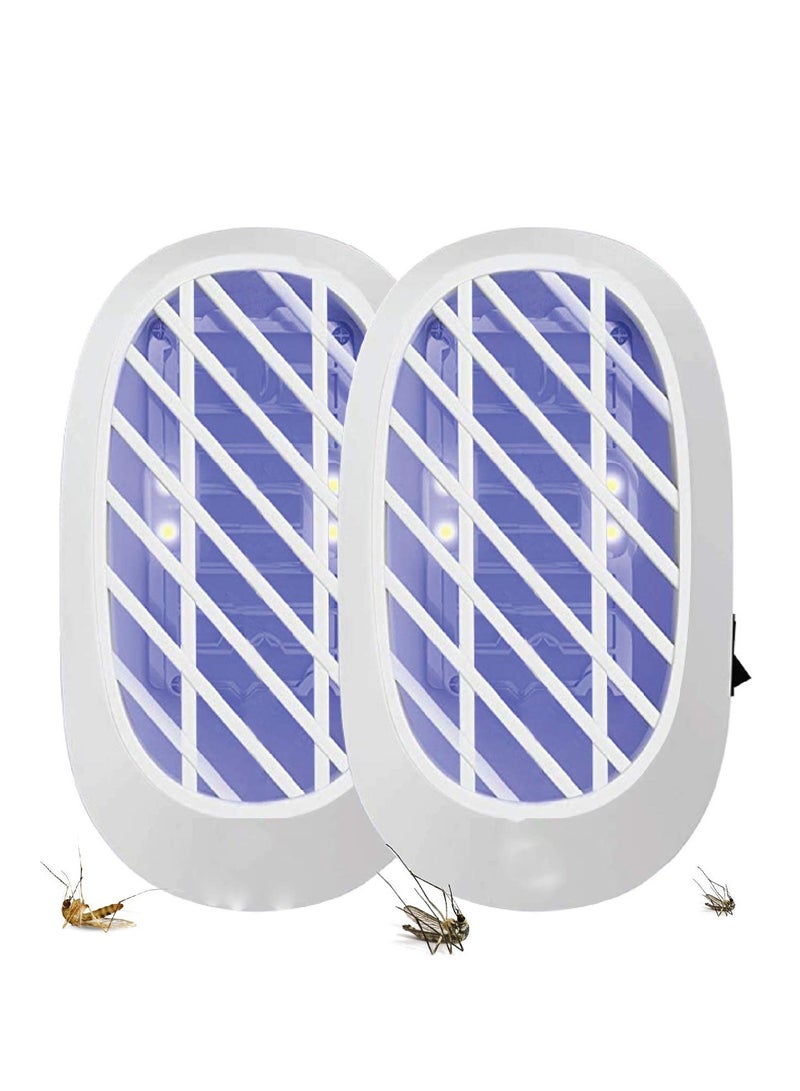 SYOSI Bug Zapper Indoor, Fly Trap for Indoors, Indoor Insect Trap for Mosquito, Gnat, Moth, Fruit Flies, Electronic Mosquito Zapper with Blue Light for Patio, Bedroom, Kitchen, Office - Image 1