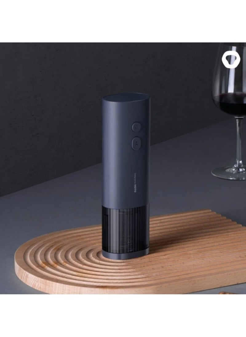 HOTO HOTO Electric Wine Opener | One-Click Uncorking | Concealed Foil Cutter | Long Battery Life up to 170 bottles  - Image 5