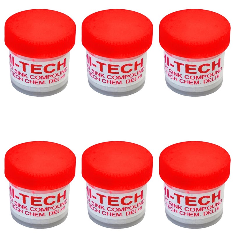 UNIVERSAL HUB 10G Thermal Paste Heatsink Compound Grease for Cooling CPU Fan and Led Light Bulb 6Pcs - Image 1