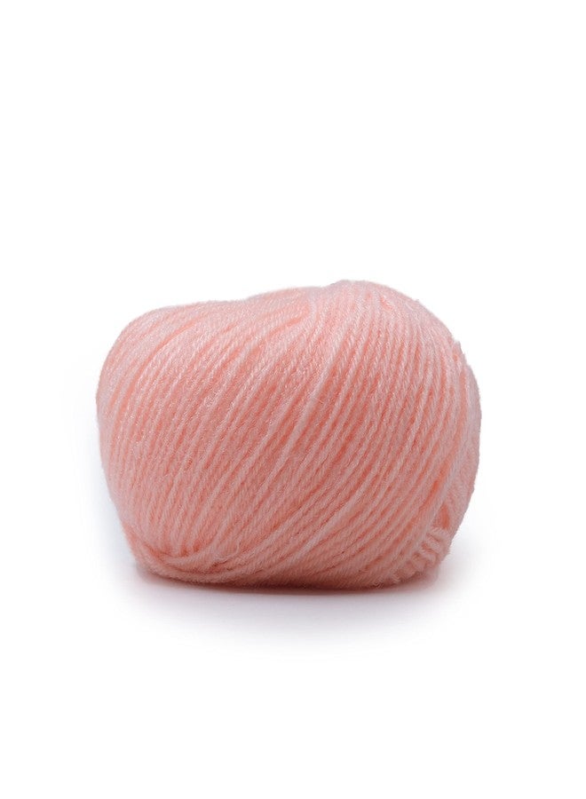 Vardhman Threads Vardhman Knitting Yarn Hello Baby Wool For Knitting, Kids Crochet Yarn Wool For Hand Knitting Art Craft, Knitting Wool Yarn For Sweater Scarves Hats And Dresses (Blossom)-25 Gm, Light Pink - Image 4
