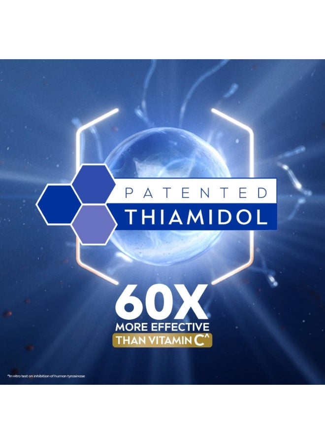 نيفيا كريم نيفيا لومينوس إيفن جلو للتحكم في الزيوت النهاري ومرطب للوجه، بعامل حماية من الشمس 50 مع حماية من الأشعة فوق البنفسجية وفلاتر للأشعة فوق البنفسجية أ و ب، ثيامدول، حمض الهيالورونيك، فيتامين هـ لتقليل البقع الداكنة وترطيب عميق، 40 مل - Image 4