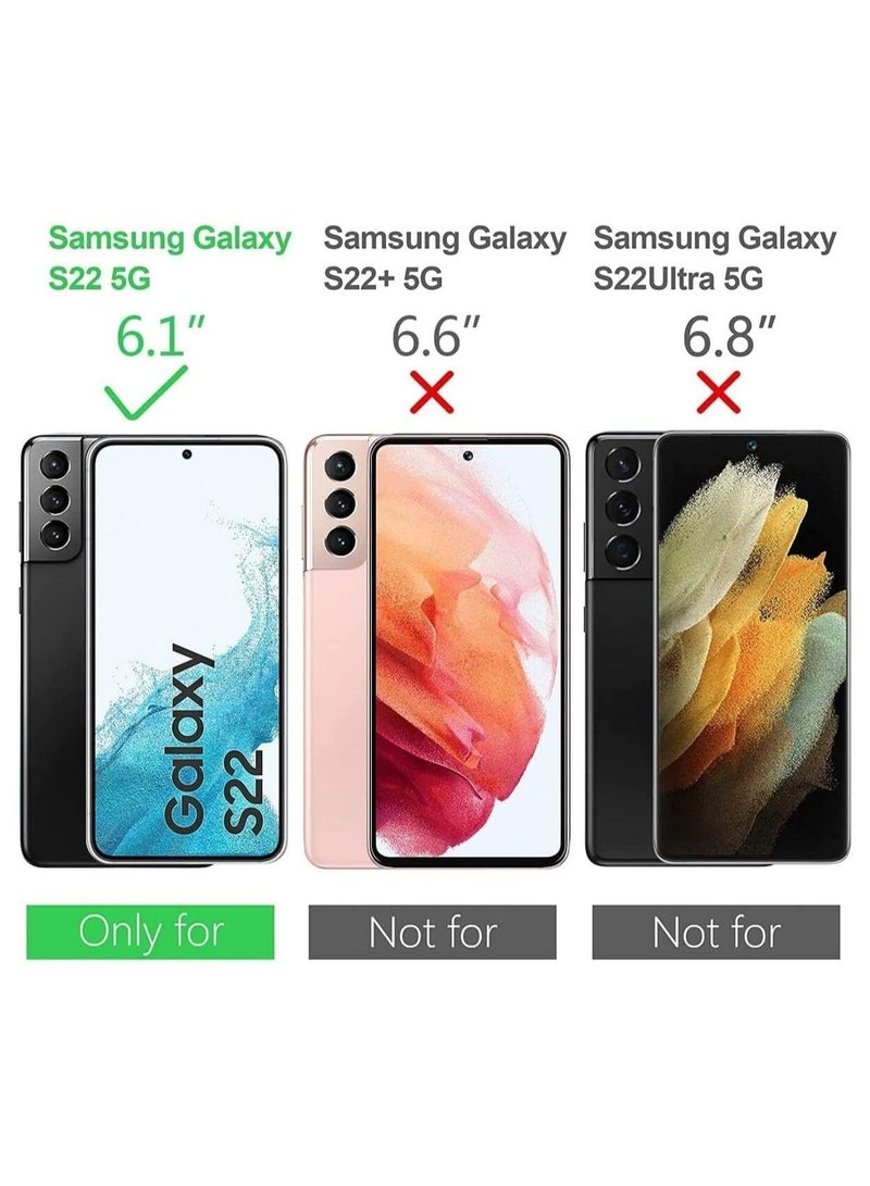 Samsung Galaxy S22 Clear Case Soft Flexible Silicone TPU Shockproof Transparent Rubber Back Cover Compatible for Samsung Galaxy S22 - Image 3