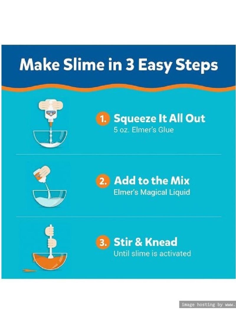 ELMER'S - Elmer's Magical Liquid Slime Activator Solution, Maker for DIY Slime, Non-toxic - 946 ml - Image 1