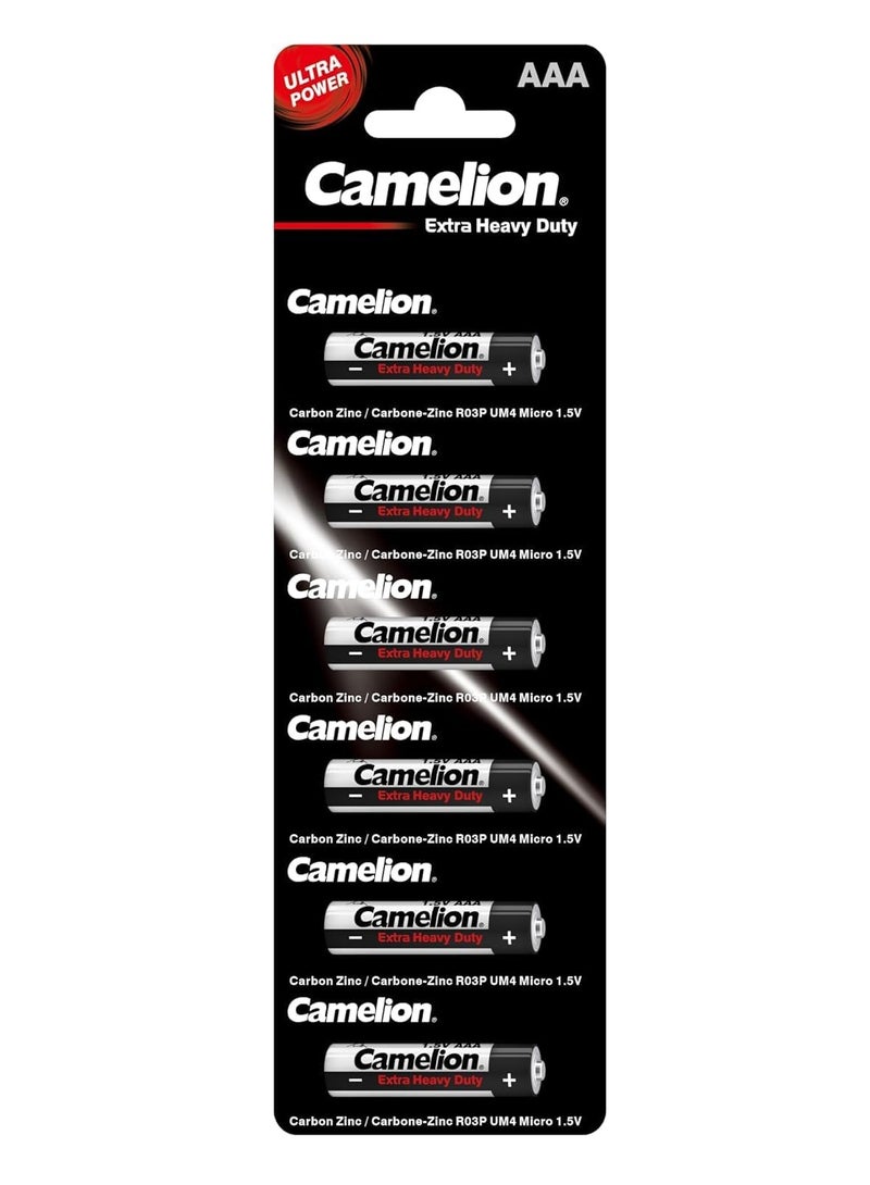 Camelion Camelion AAA Extra Heavy Duty Battery 6er Pack 96 Packs - Image 2