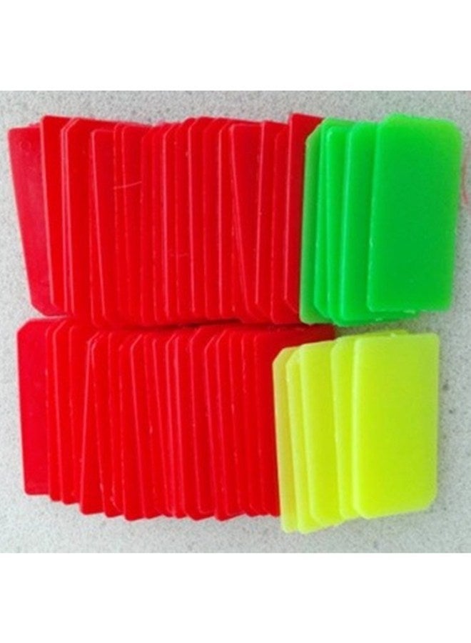 Morning Check Card Morning Check Card Children's Attendance Card Morning Check Bag Special For Kindergarten Each Bag Contains 50 Tablets-Color:Small 4.1*2.2cm Green 50  - Image 2