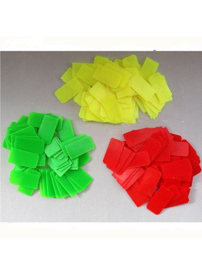 Morning Check Card Morning Check Card Children's Attendance Card Morning Check Bag Special For Kindergarten Each Bag Contains 50 Tablets-Color:Small 4.1*2.2cm Green 50  - Image 1