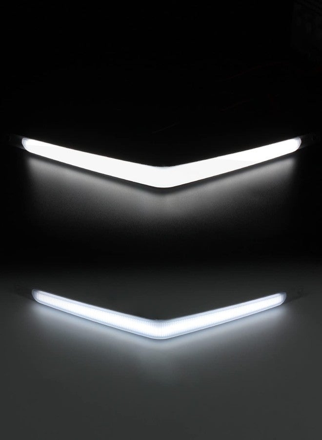 CPOWACE طقم إضاءة LED للتشغيل النهاري من CPOWACE، لون أبيض مميز، متوافق مع جميع موديلات Can-Am Spyder F3، ملحقات بديلة للرقم 219400599 (قطعة واحدة). - Image 3