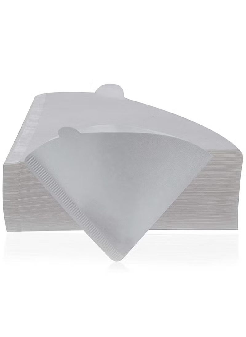 100 Piece Coffee Paper Filter V60 Size 02 White