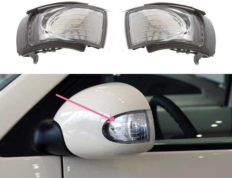 Wivplex Car Side Mirror Turn Signal Light for VW Beetle - Image 3