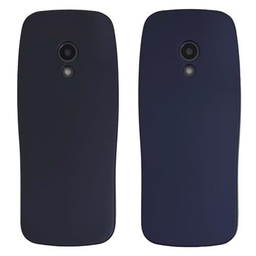 ZAOMA Thermoplastic Polyurethane Back Cover Case Compatible For Nokia 3210 4G 2024 Ds-Model No. : Ta-1619-(Pack Of 2) (Nk32104GBlkblue) - Image 1