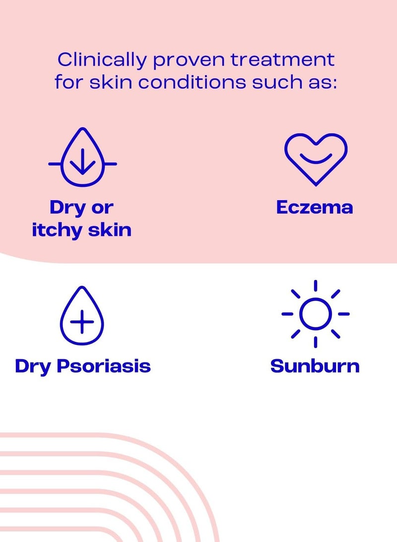 e45 Moisturizing Cream For Dry Skin Conditions Dermatological, Eczema , sunburn, Itchy Skin Treatment Cream 350 grams - Image 2