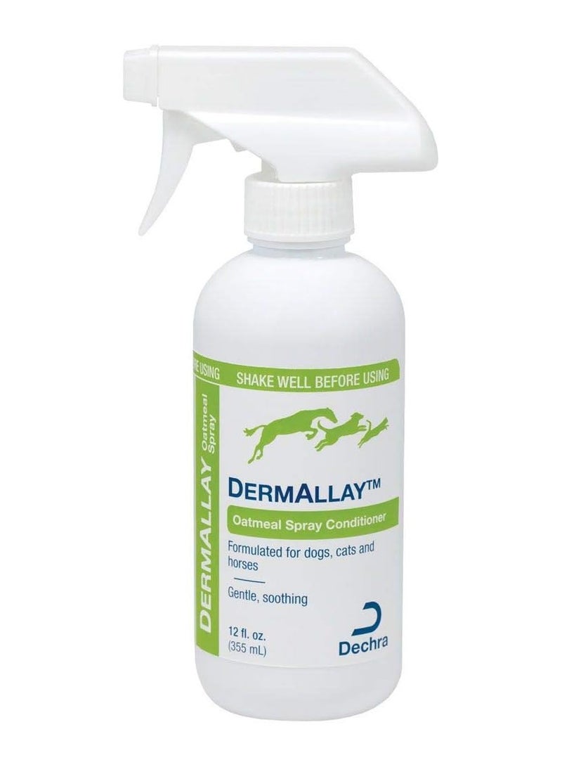 Dechra DermAllay Oatmeal Spray Conditioner for Cats and Dogs 12 oz