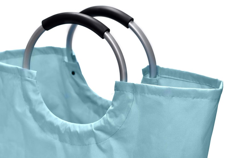 Handy Laundry Bag With Handles - 60L - Collapsible Fabric Laundy Hamper Bag - Laundry Basket For Dorm - Waterproof - Foldable - Suitable for a Dorm Clothes Hamper - Image 3