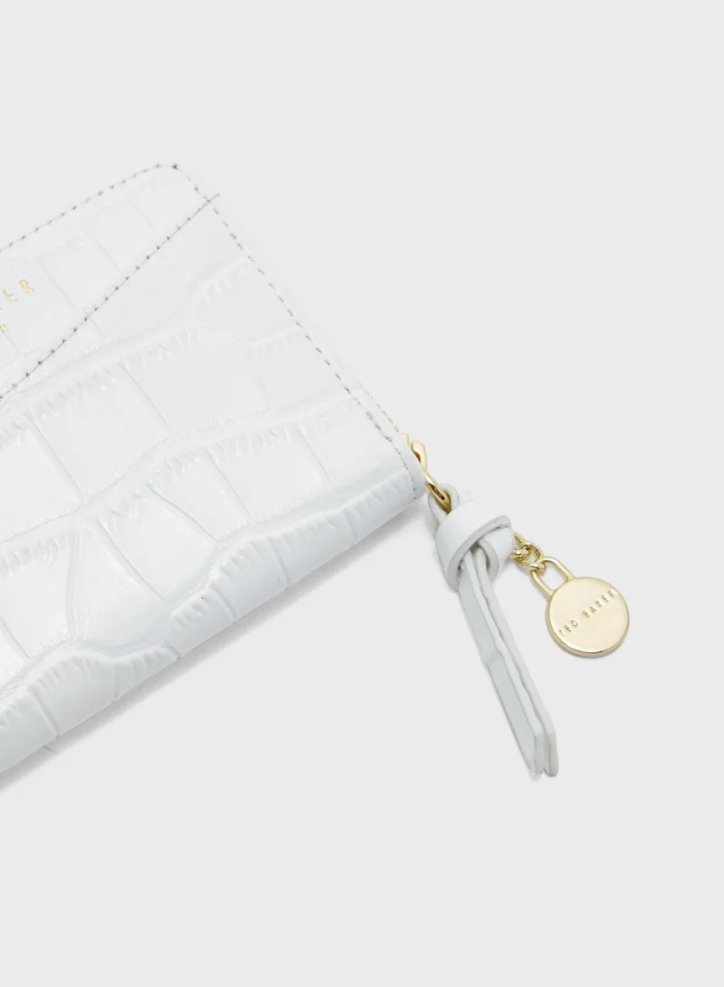 Ted Baker Exotic Effect Zip Through Purse