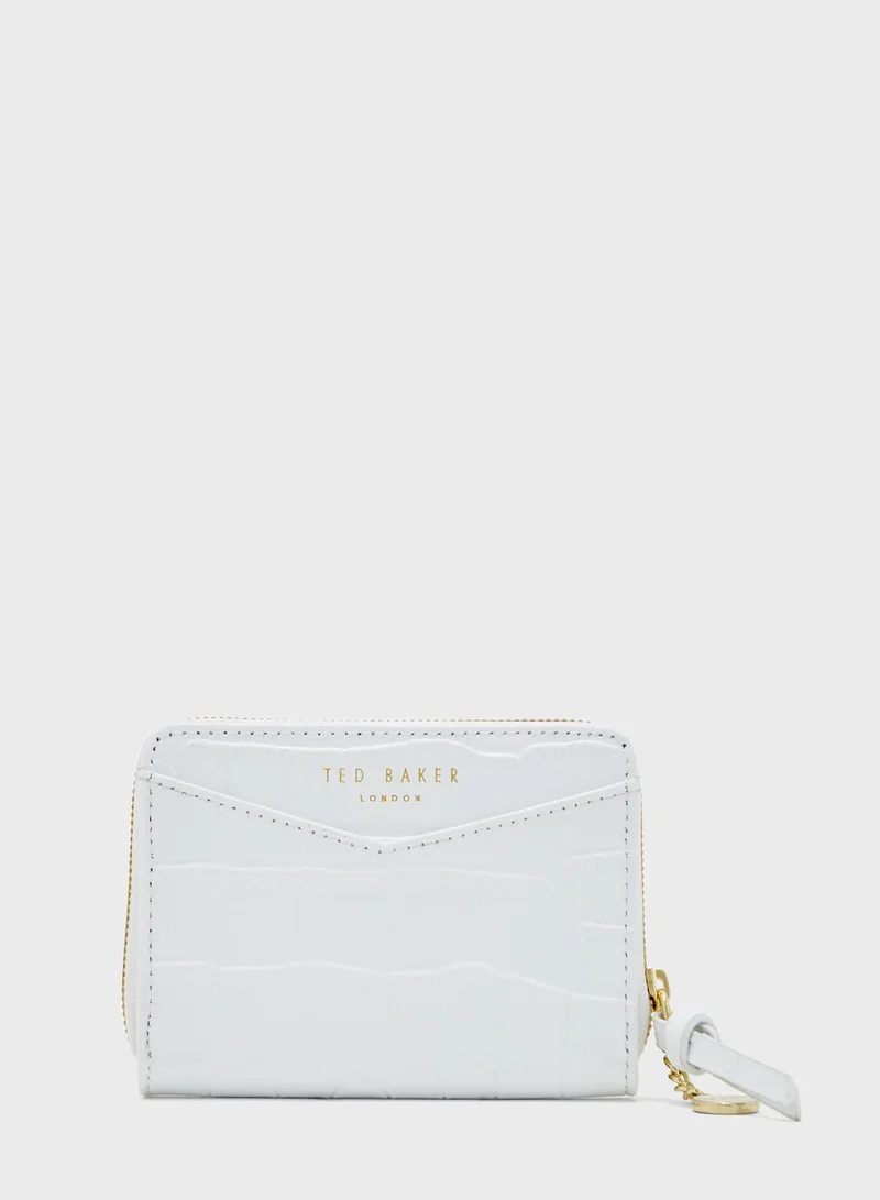 Ted Baker Exotic Effect Zip Through Purse