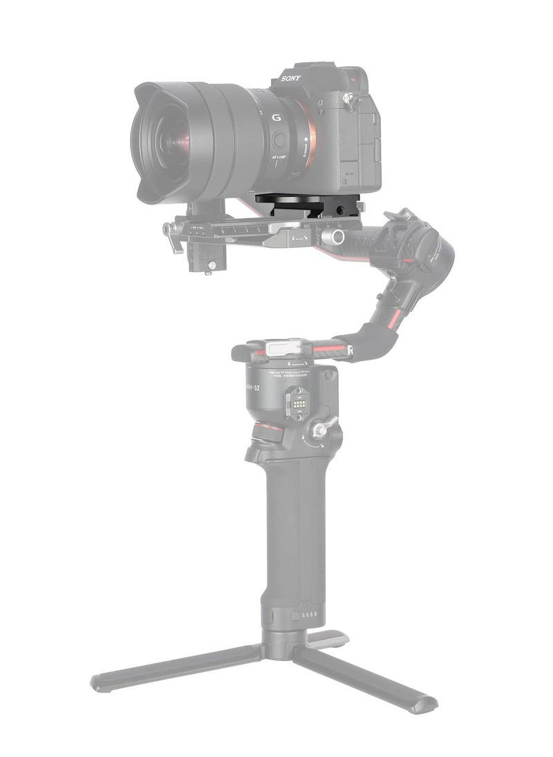 SYOSI - Riser Plate for DJI RS2 / RSC2 / RS3 / RS3 PRO Gimbal Raising Height Quick Release Plate for Arca Standard - Image 1