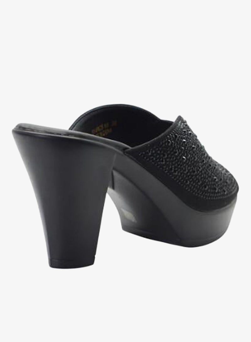 ميشيل مورجان 092-3062 Michelle Morgan Ladies High Heel Sandals 514RC518 Black - Image 4