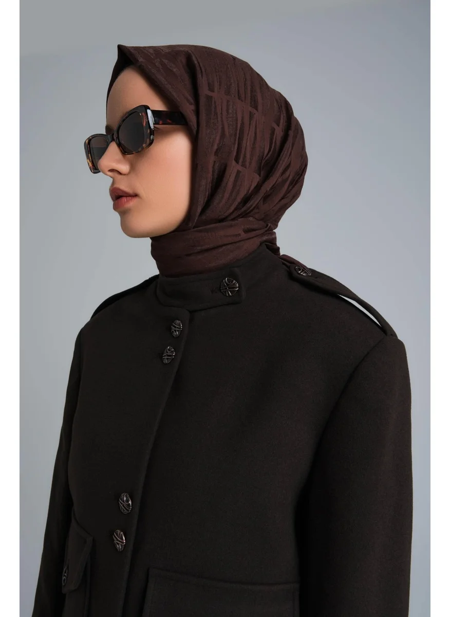 ARMINE Epaulette Jacket 24K5713 Brown