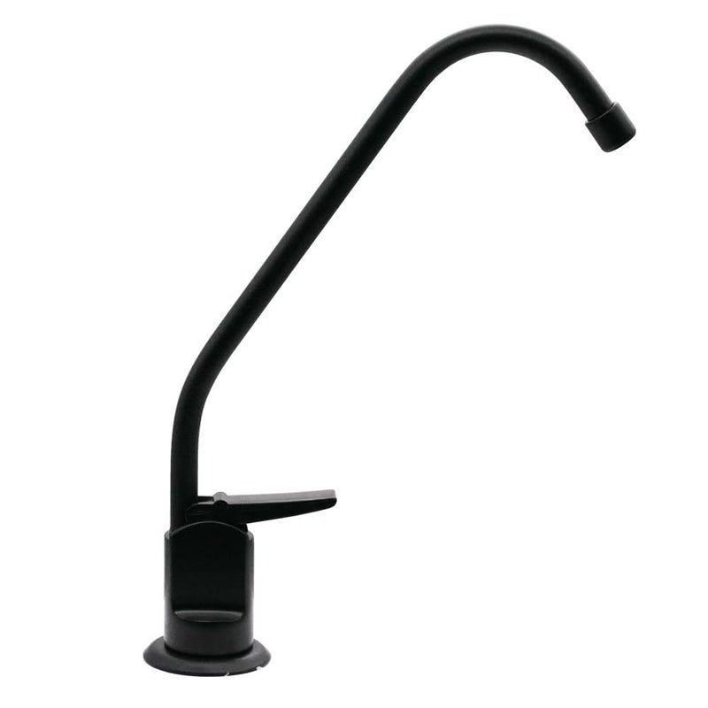 Westbrass Westbrass A2031-NL-62 8"" Touch-Flo Style Pure Cold Water Dispenser Faucet  1-Pack  Matte Black - Image 4